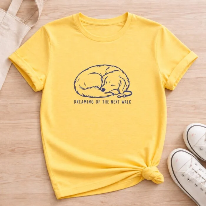 Dreaming of the Next Walk T-Shirt GB-DT-020 Daisy flat