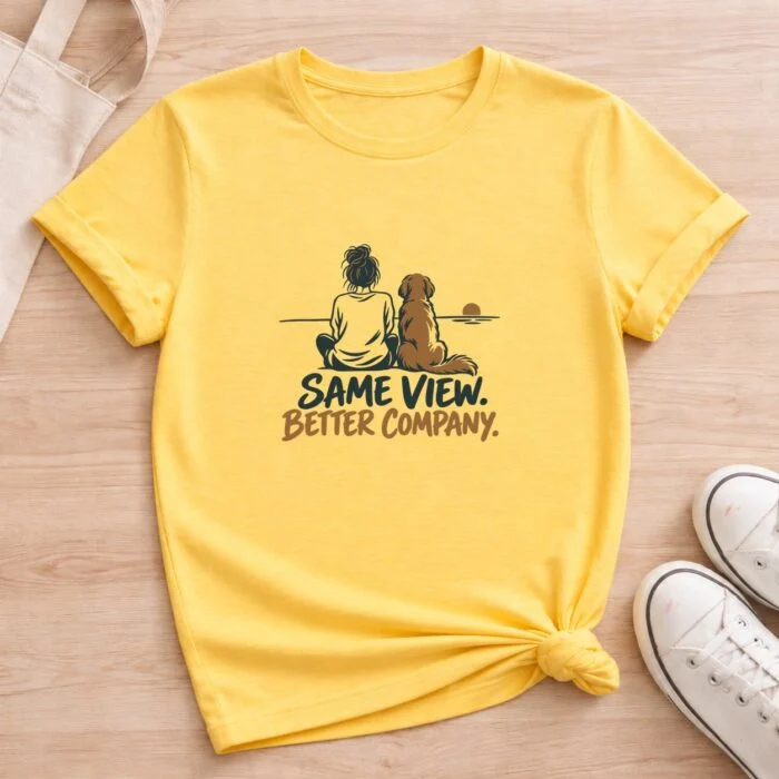 Same View Better Company T-Shirt GB-DT-042 Daisy flat