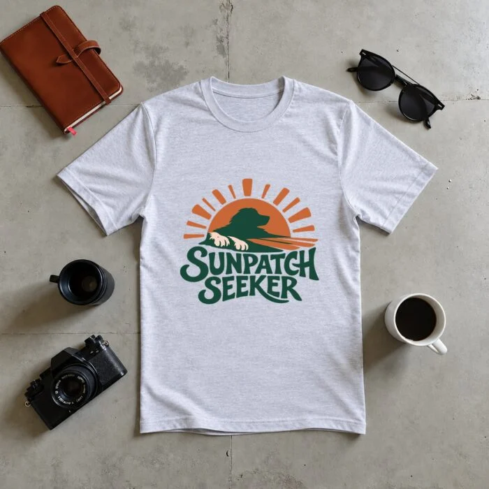 Sunpatch Seeker T-Shirt GB-DT-052 Sport Grey flat
