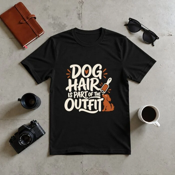 Part of the Outfit T-Shirt GB-DT-058 Black flat
