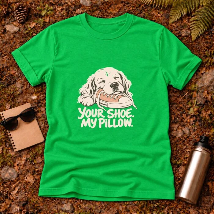 Your Shoe My Pillow T-Shirt GB-DT-087 Irish Green flat