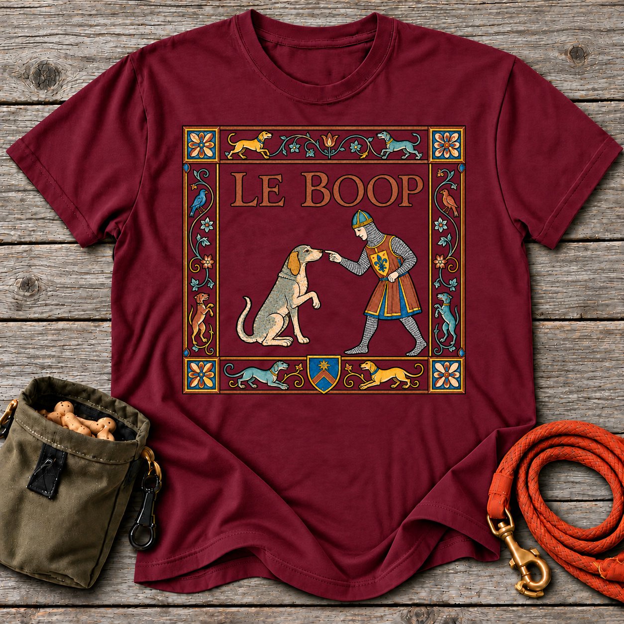 20261028162832 1f1d2ec9 da3e 6972 8ae1 4e4eb207158a.jpg Le Boop — Maroon Grey Oak flat