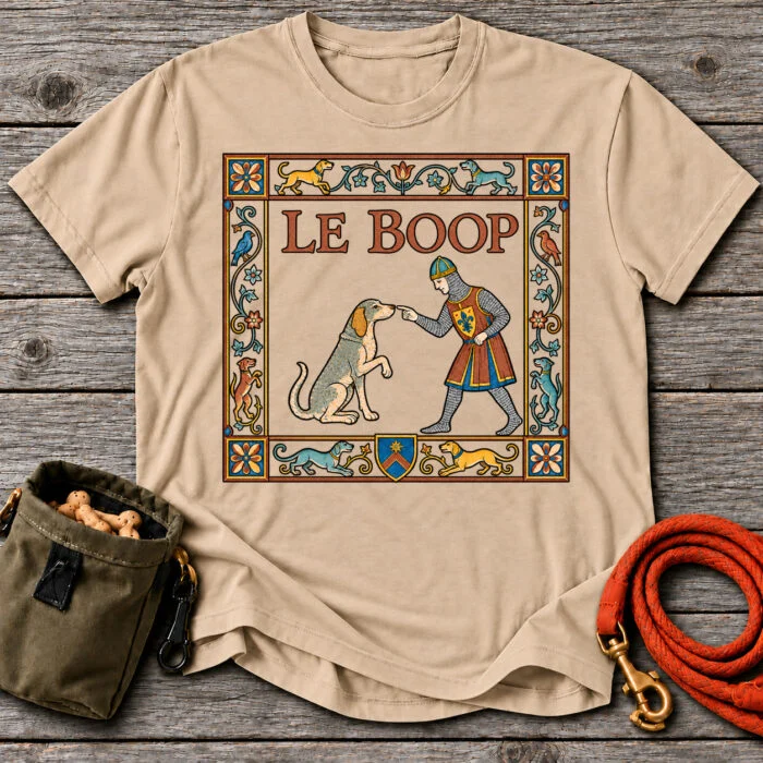 Le Boop T-Shirt Le Boop — Sand Grey Oak flat